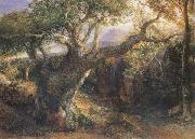 Samuel Palmer The Waters Murmuring oil on canvas